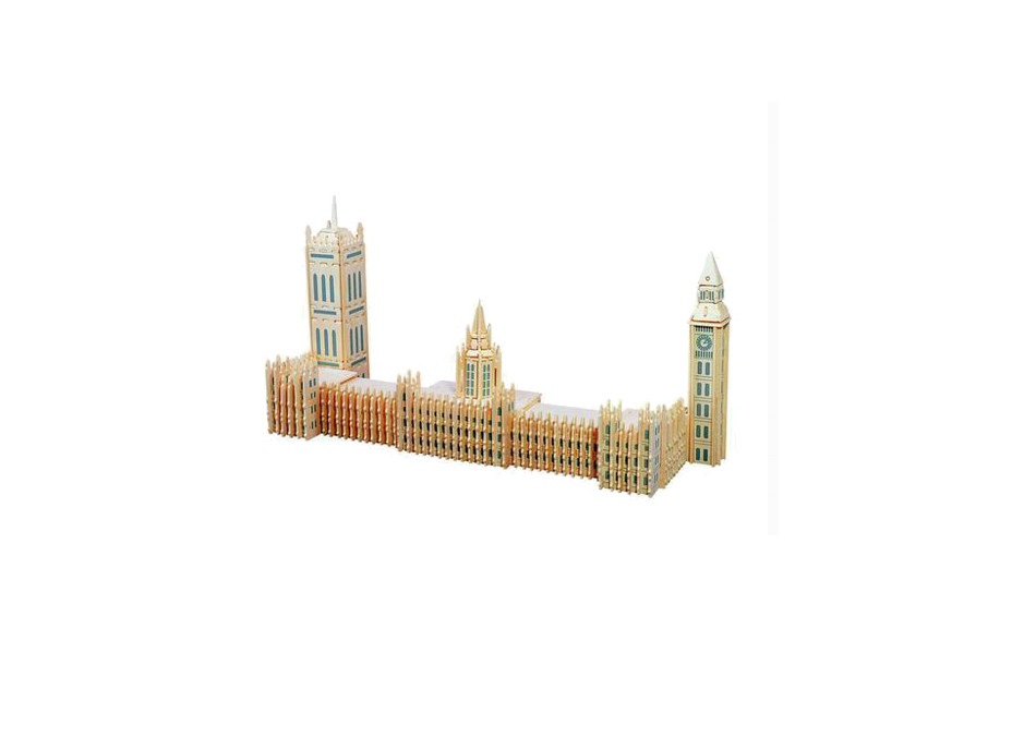 Woodcraft Dřevěné 3D puzzle slavné budovy Big Ben