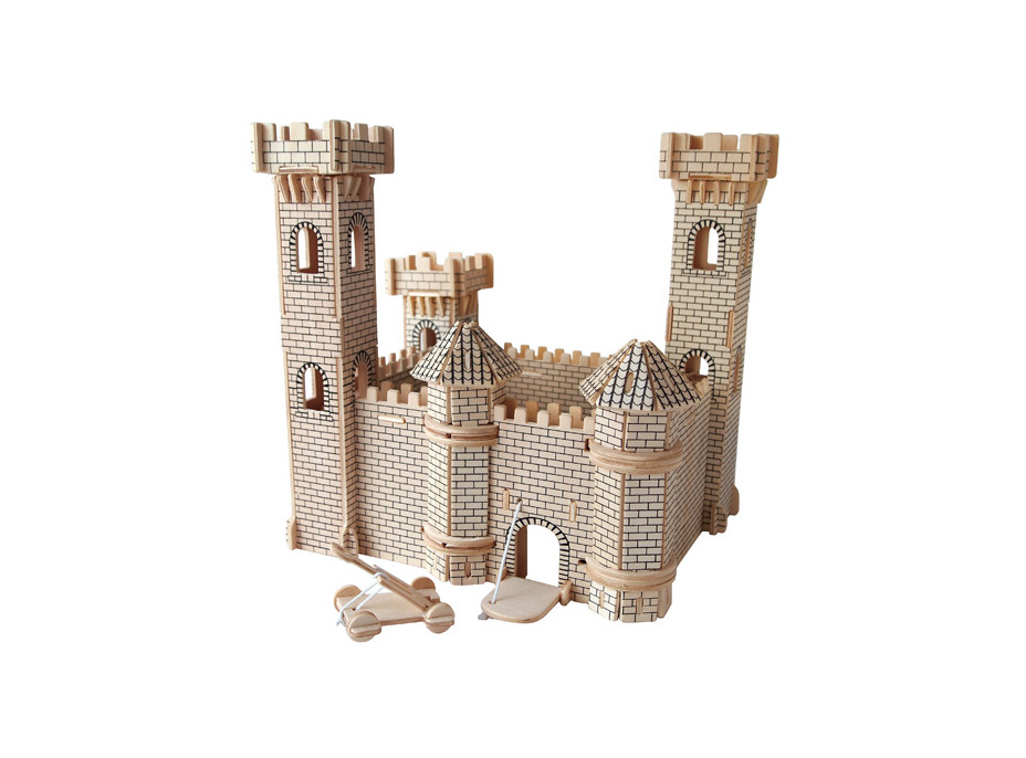 Woodcraft Dřevěné 3D puzzle hrad II