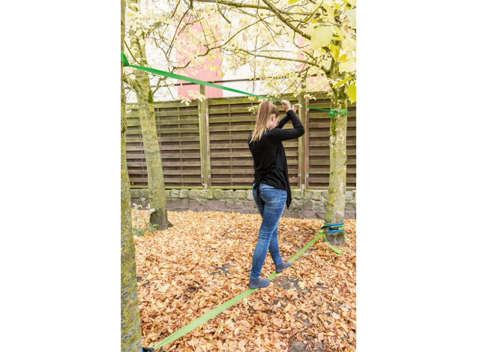 small foot Slackline set (včetně ochrany stromu)