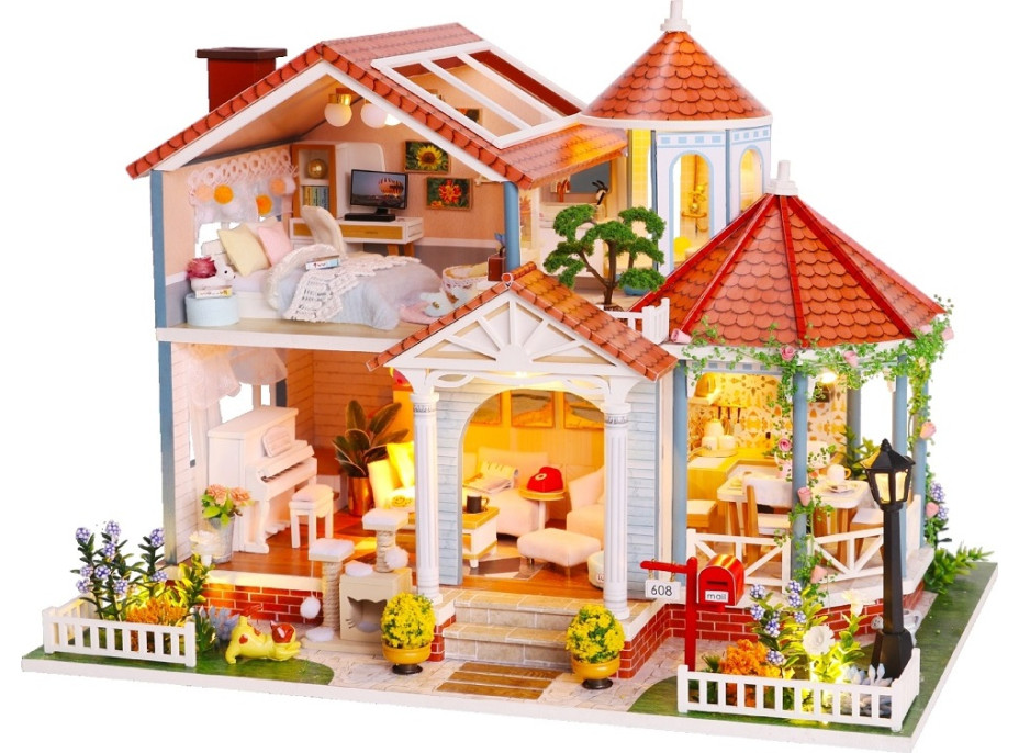 2Kids Toys miniatura domečku Dům barevné glazury