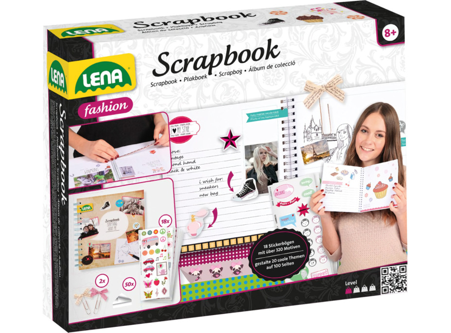 Lena Zápisník Scrapbook