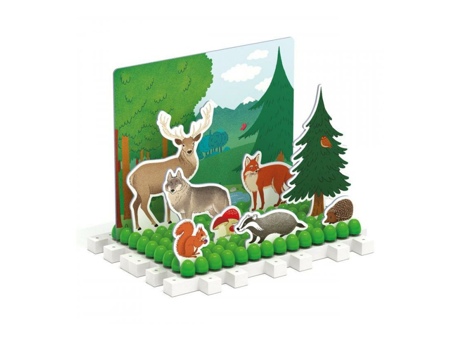 Quercetti Zasouvací skládačka Play Habitat sliding puzzle