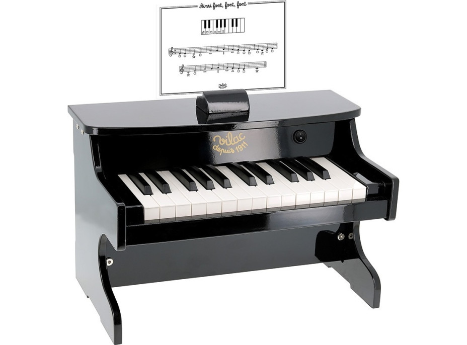 Vilac Elektronické piano černé