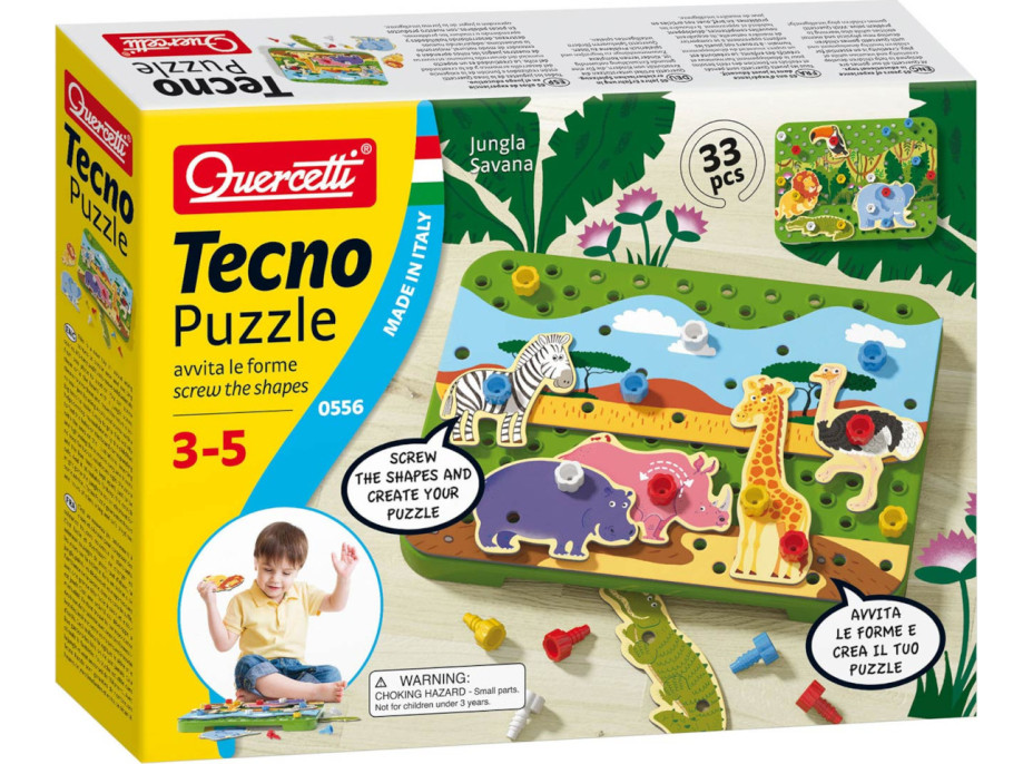 Quercetti Tecno Puzzle