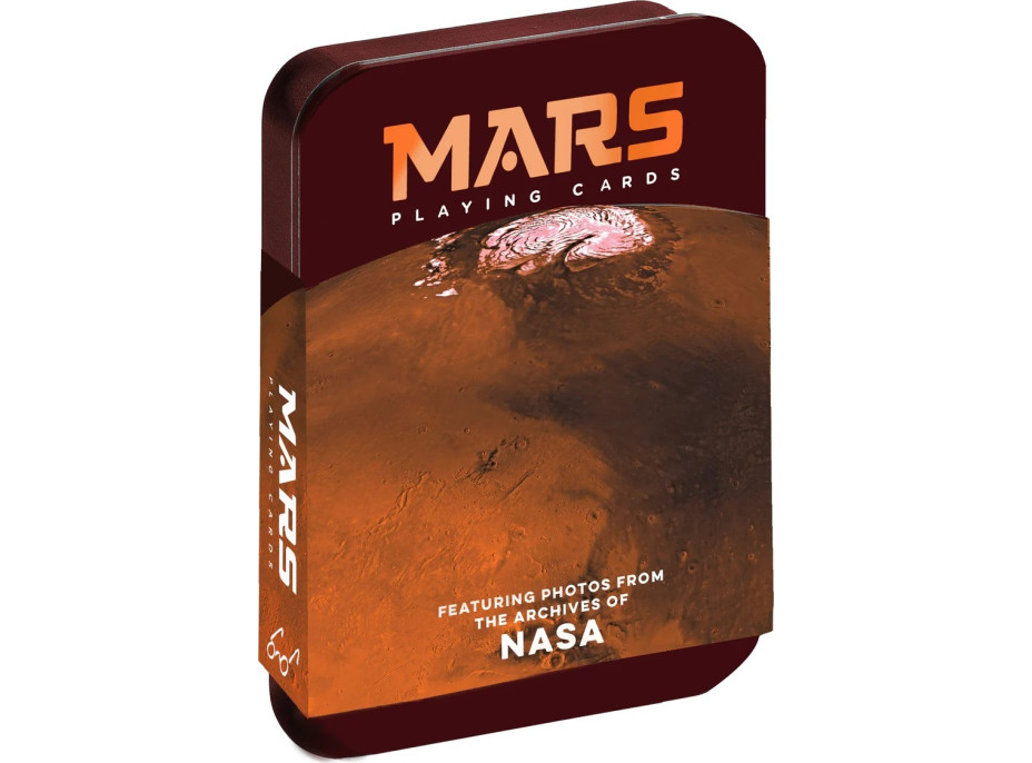 Chronicle Books Vesmírné hrací karty Mars