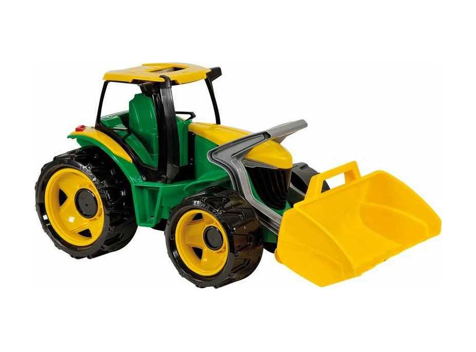 Lena Traktor se lžící zeleno žlutý