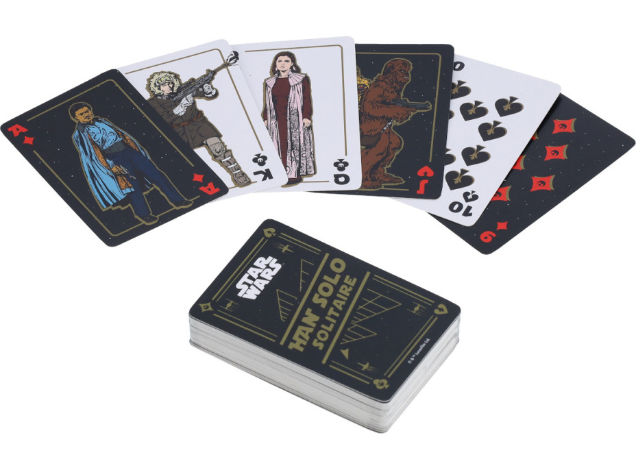 Ridley's Games Sada hracích karet Star Wars Han Solo Solitaire