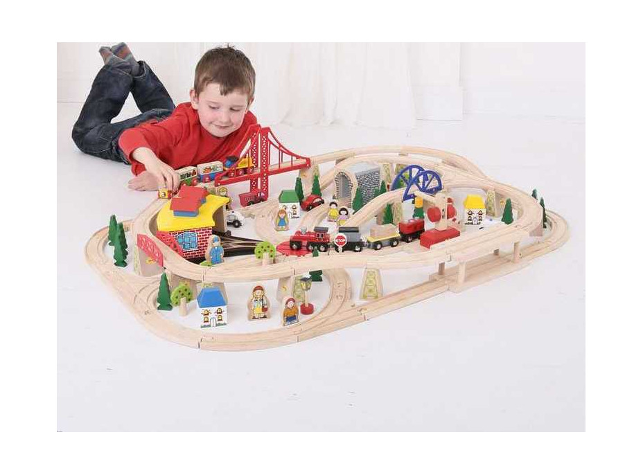 Bigjigs Rail Vláčkodráha Depo