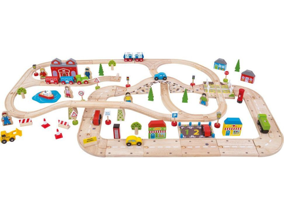 Bigjigs Rail Vláčkodráha Depo