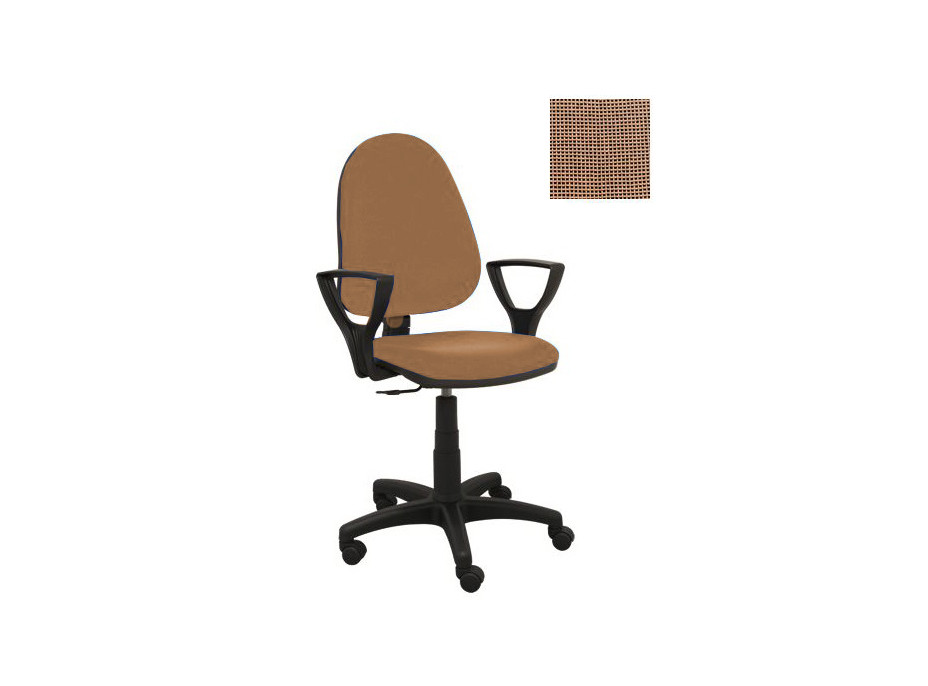Dětská otočná židle GREG - BASIC tkb-081 (béžová)
