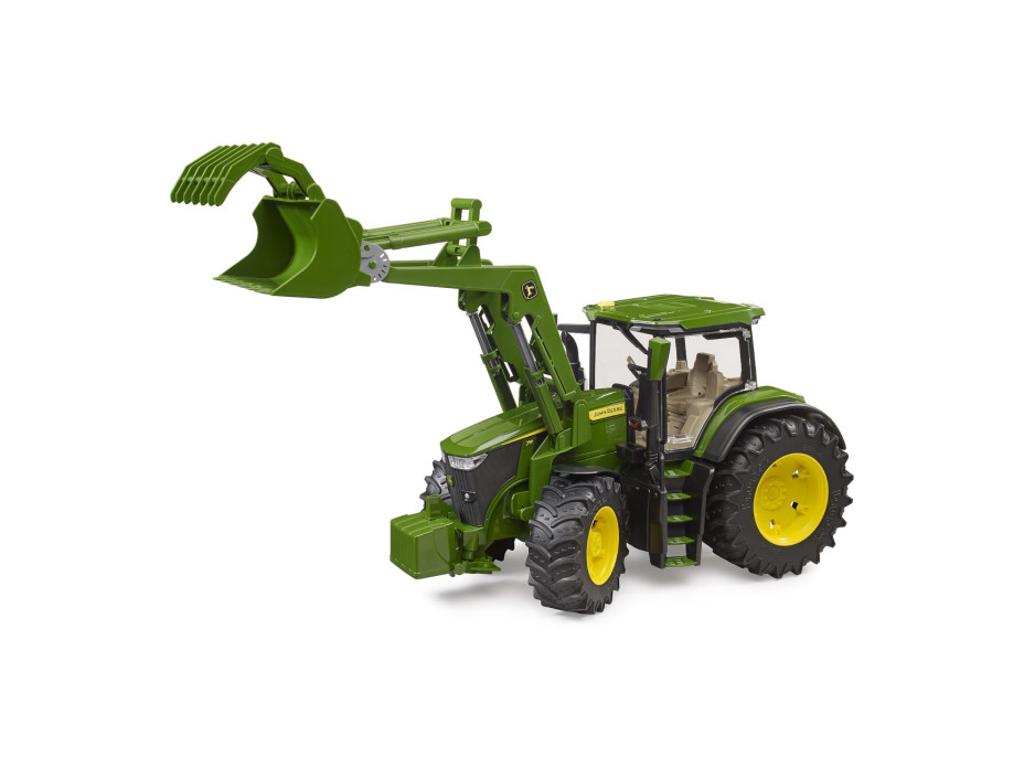 Bruder Traktor John Deere 7R 350 s čelním nakladačem