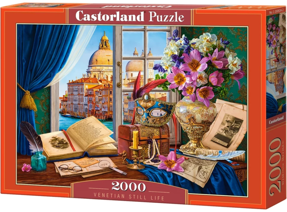 CASTORLAND Puzzle Benátské zátiší 2000 dílků