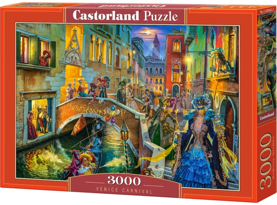 CASTORLAND Puzzle Karneval Banátkách 3000 dílků