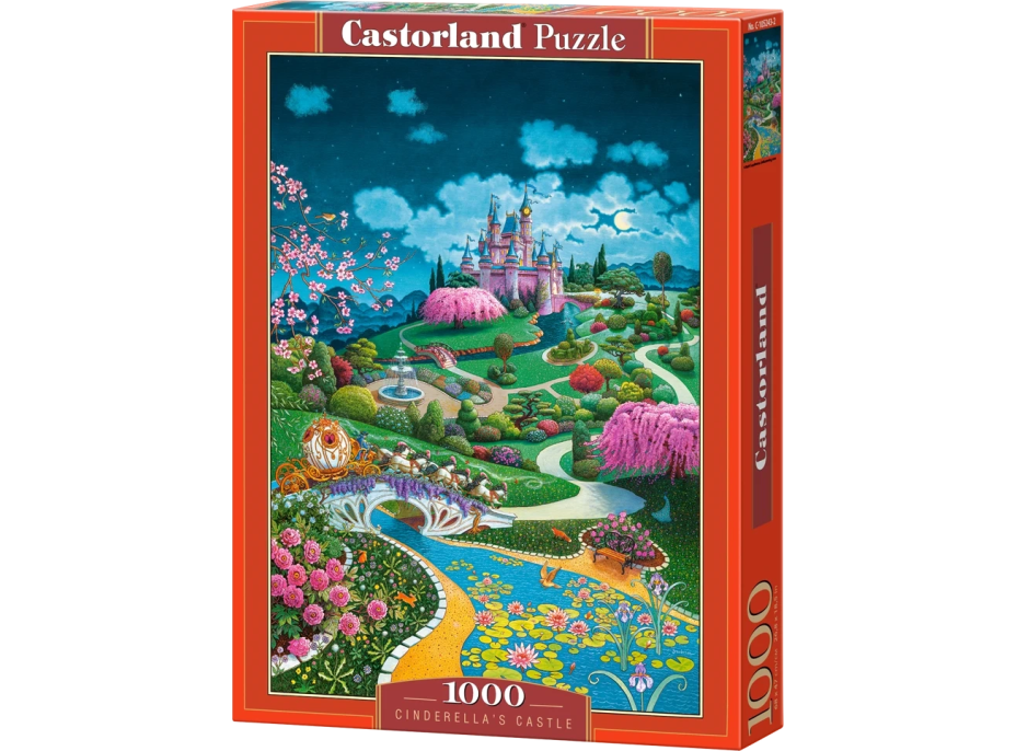 CASTORLAND Puzzle Popelčin zámek  1000 dílků