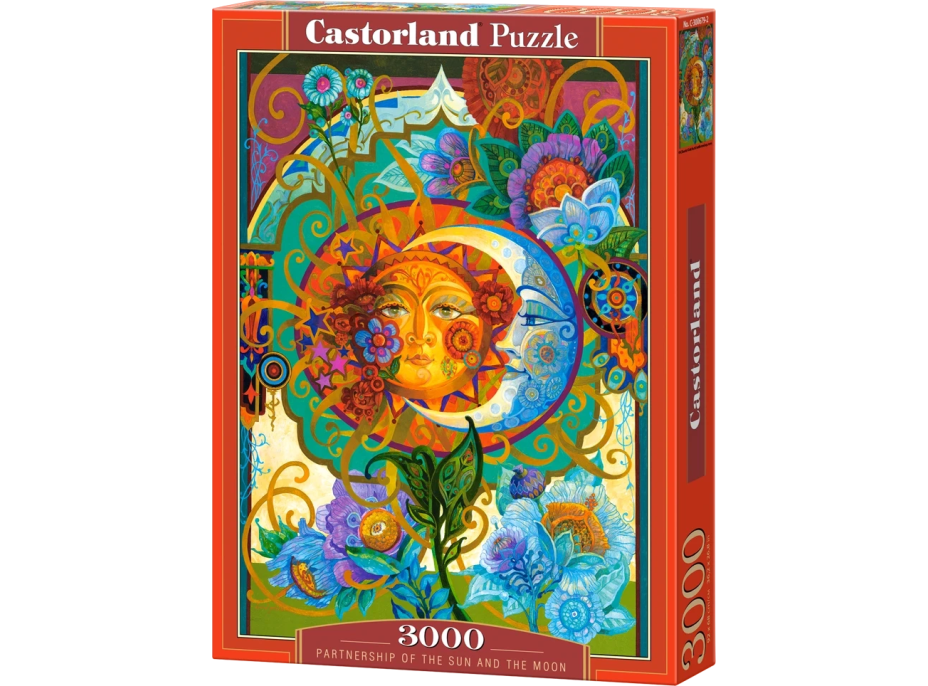 CASTORLAND Puzzle Slunce a Měsic 3000 dílků