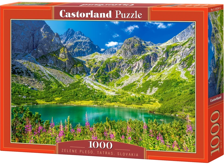 CASTORLAND Puzzle Zelené pleso, Tatry 1000 dílků