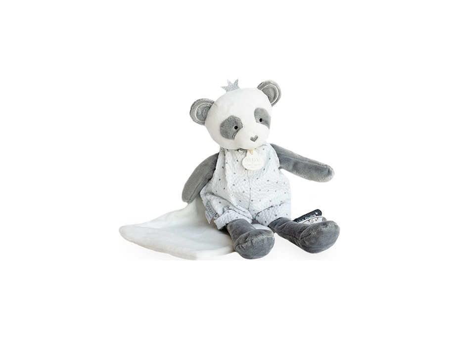 Doudou Dárková - plyšová panda s dečkou 28 cm