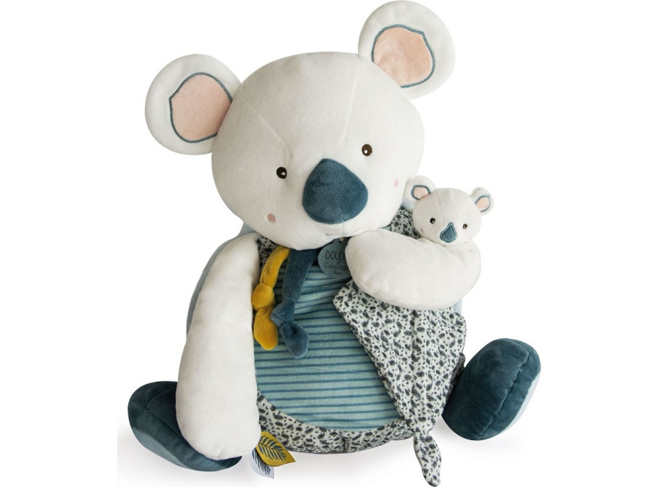 Doudou Koala Yoca s prostorem pro uložení pyžámka 40 cm