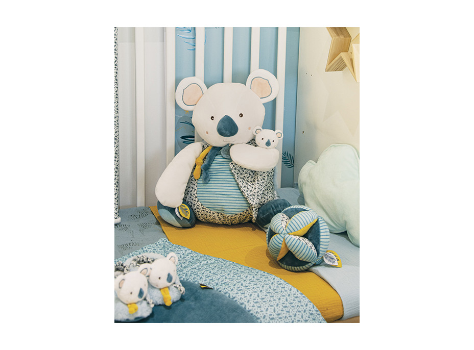 Doudou Textilní aktivní míč koala 15 cm