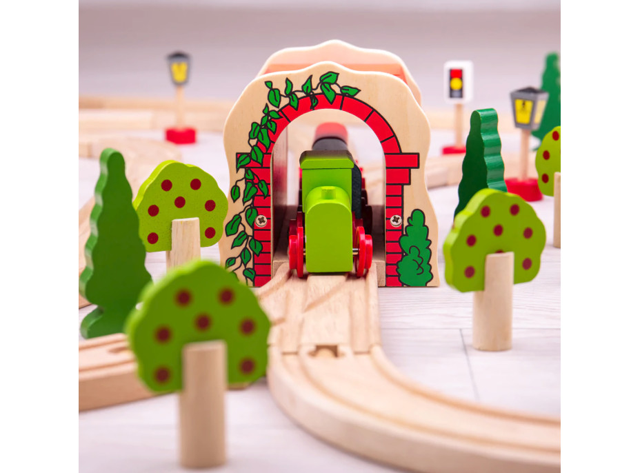 Bigjigs Rail Cihlový železniční tunel