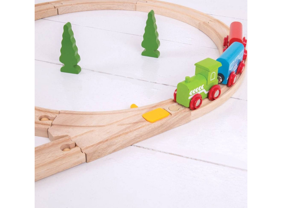 Bigjigs Rail Přehazovací výhybka 2 ks