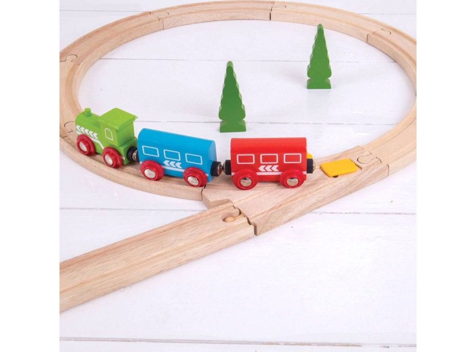 Bigjigs Rail Přehazovací výhybka 2 ks