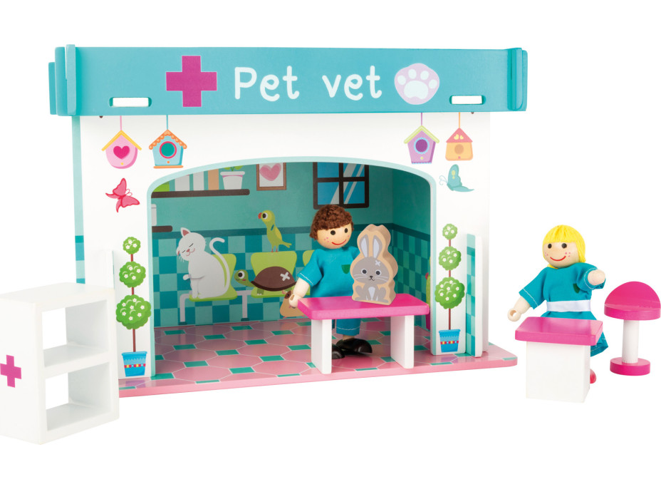 small foot Veterinární klinika s příslušenstvím