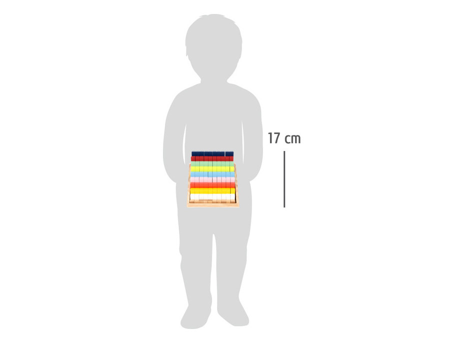 small foot Edukativní matematické dílky v boxu XL