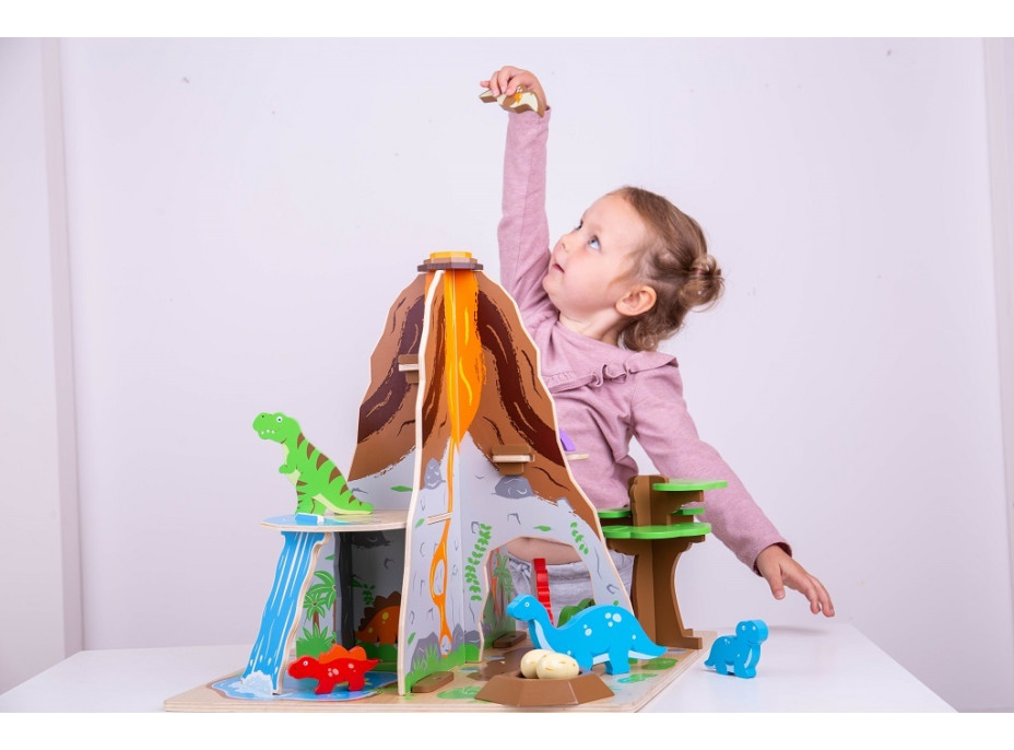 Bigjigs Toys Dinopark ostrov dinosaurů