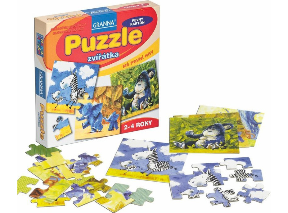 Granna Puzzle zvířata