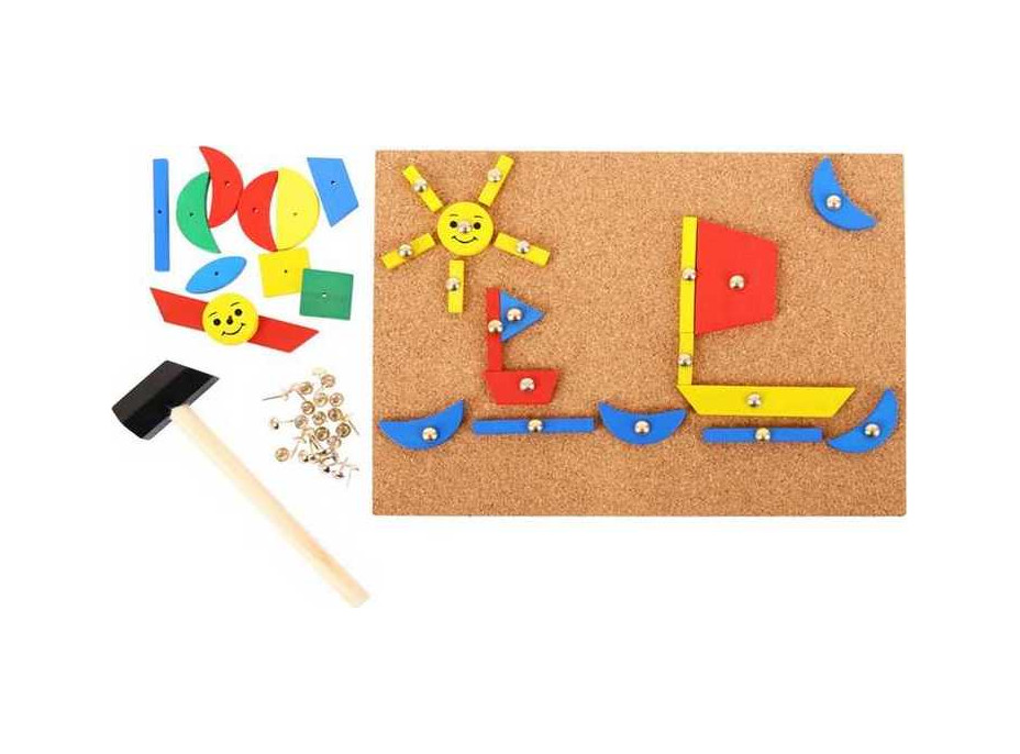 Bigjigs Toys Kreativní zatloukací hra