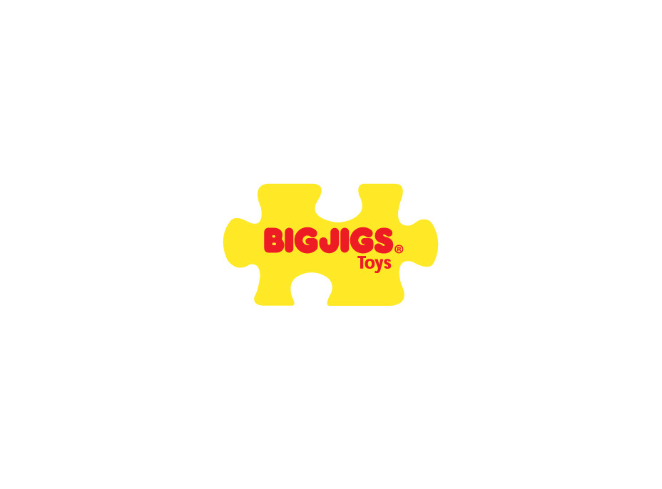 Bigjigs Toys Magnetické vertikální puzzle zámek