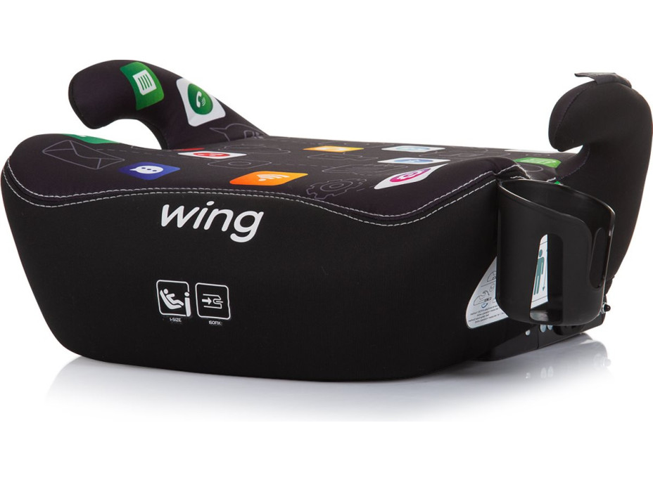 CHIPOLINO Podsedák Wing i-Size 125-150cm Isofix, Display