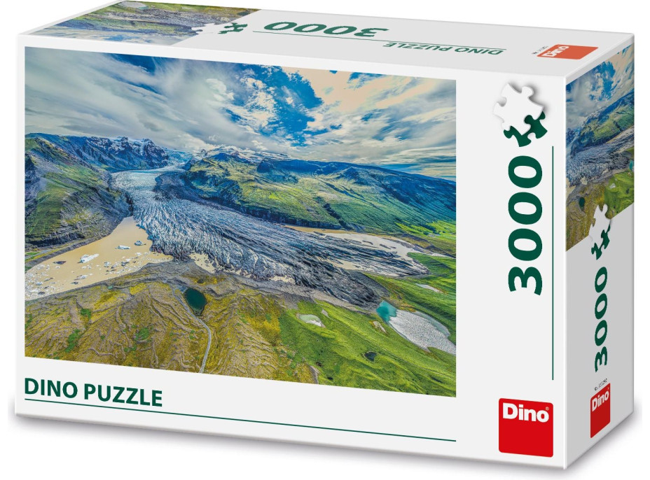 DINO Puzzle Islandský ledovec 3000 dílků