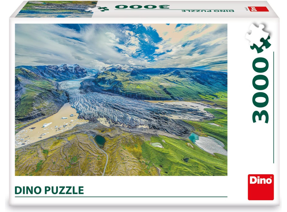 DINO Puzzle Islandský ledovec 3000 dílků