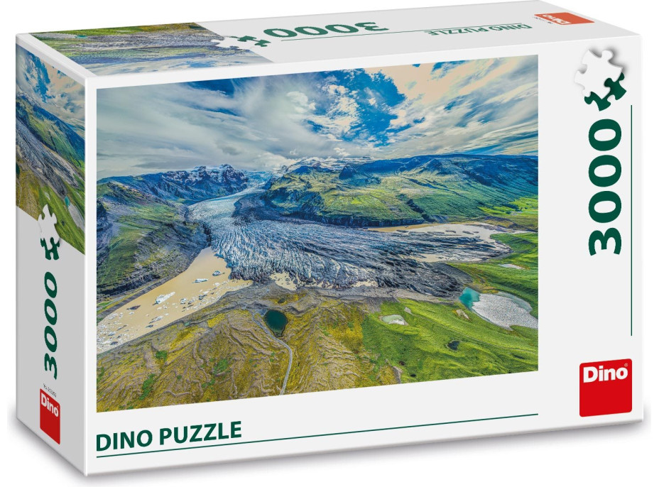 DINO Puzzle Islandský ledovec 3000 dílků