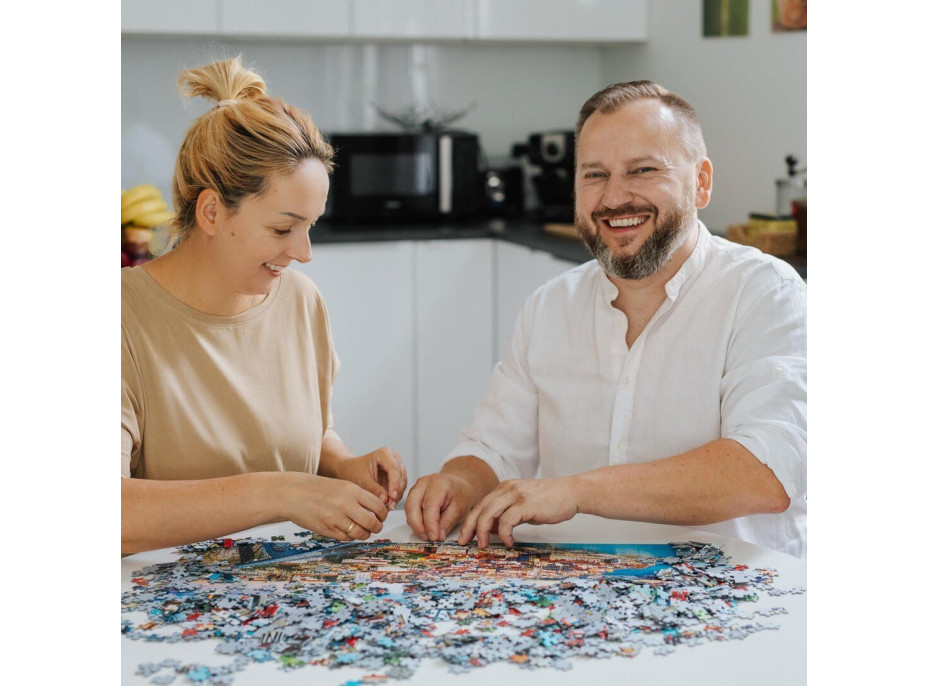 TREFL Puzzle Lesní útočiště 1000 dílků