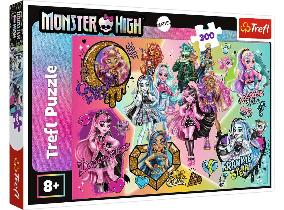 TREFL Puzzle Monster High: Zombie na vrcholu 300 dílků