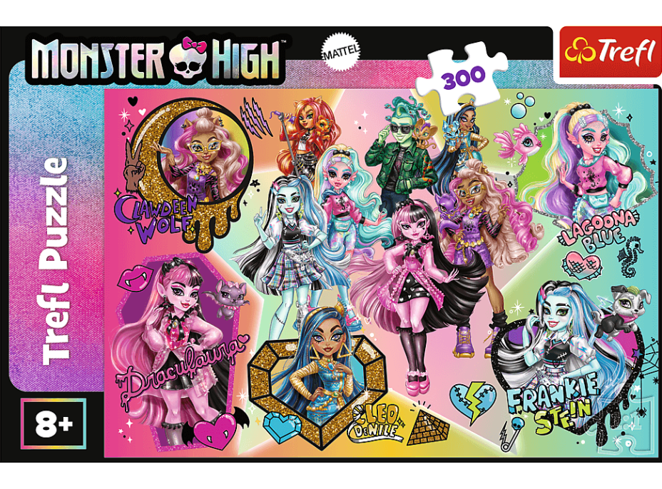 TREFL Puzzle Monster High: Zombie na vrcholu 300 dílků