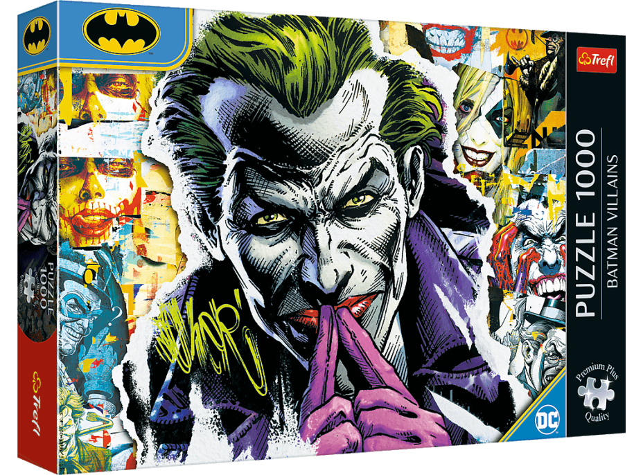 TREFL Puzzle Premium Plus Batman: Joker 1000 dílků