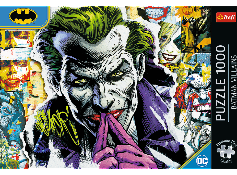 TREFL Puzzle Premium Plus Batman: Joker 1000 dílků