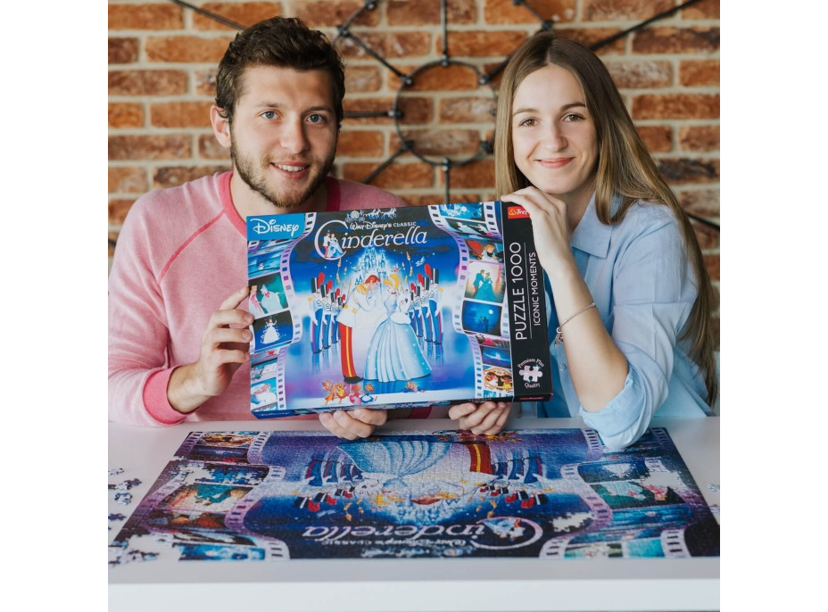 TREFL Puzzle Premium Plus Iconic Moments: Popelka 1000 dílků