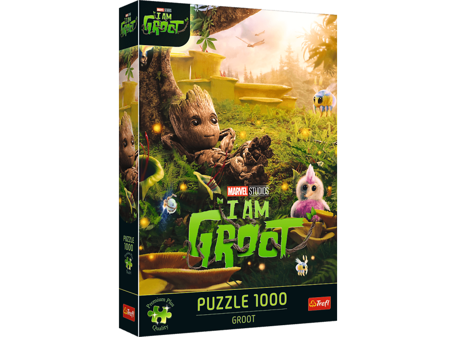 TREFL Puzzle Premium Plus Marvel: Já jsem Groot 1000 dílků