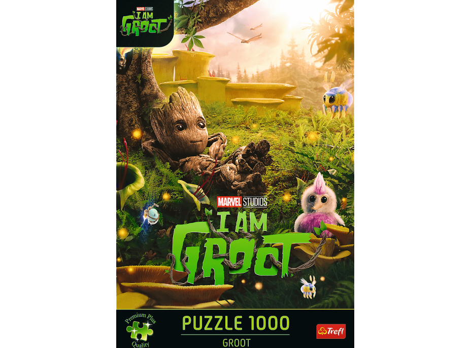 TREFL Puzzle Premium Plus Marvel: Já jsem Groot 1000 dílků