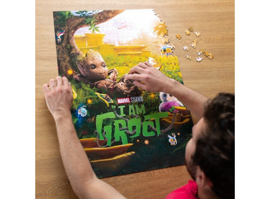 TREFL Puzzle Premium Plus Marvel: Já jsem Groot 1000 dílků