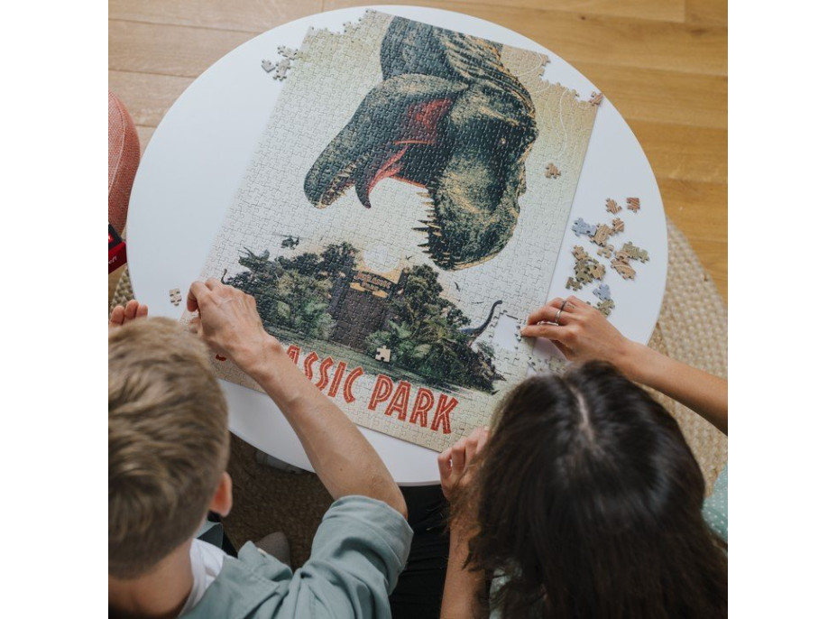 TREFL Puzzle Premium Plus Jurassic Park: Filmový plakát 1000 dílků