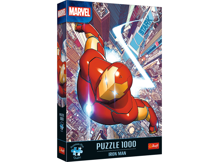 TREFL Puzzle Premium Plus Marvel: Iron Man 1000 dílků