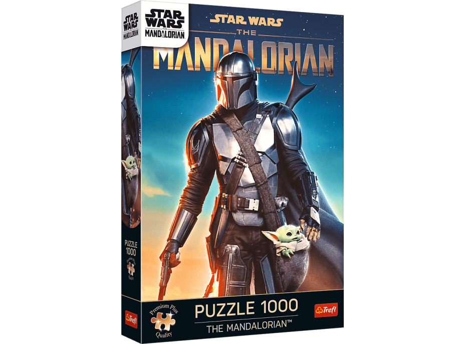 TREFL Puzzle Premium Plus Star Wars: Mandalorian 1000 dílků