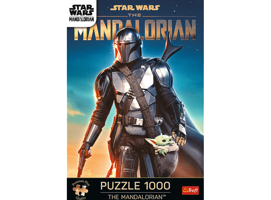 TREFL Puzzle Premium Plus Star Wars: Mandalorian 1000 dílků