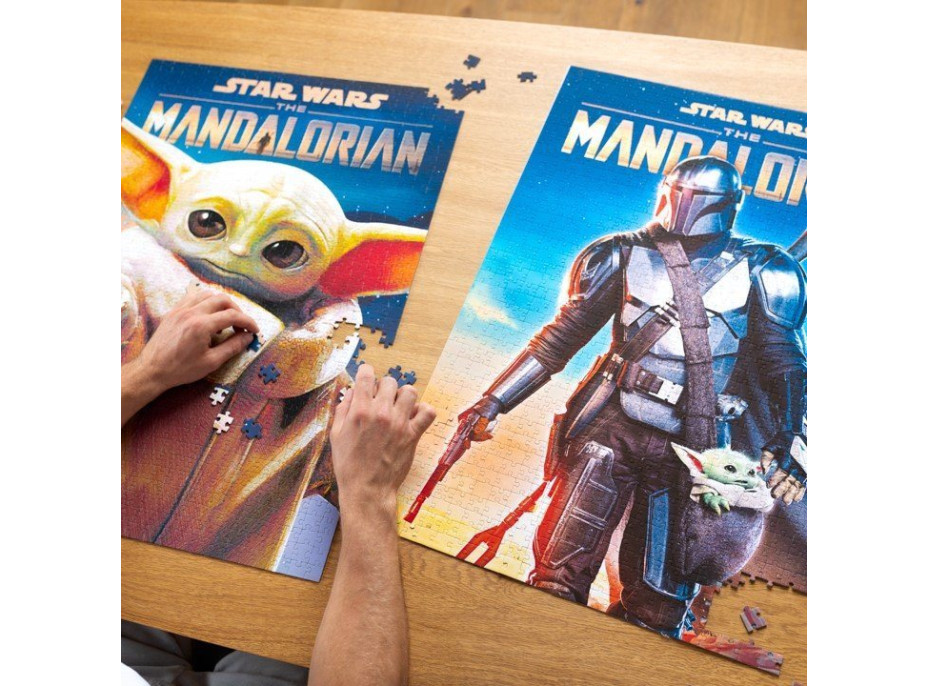 TREFL Puzzle Premium Plus Star Wars: Mandalorian 1000 dílků